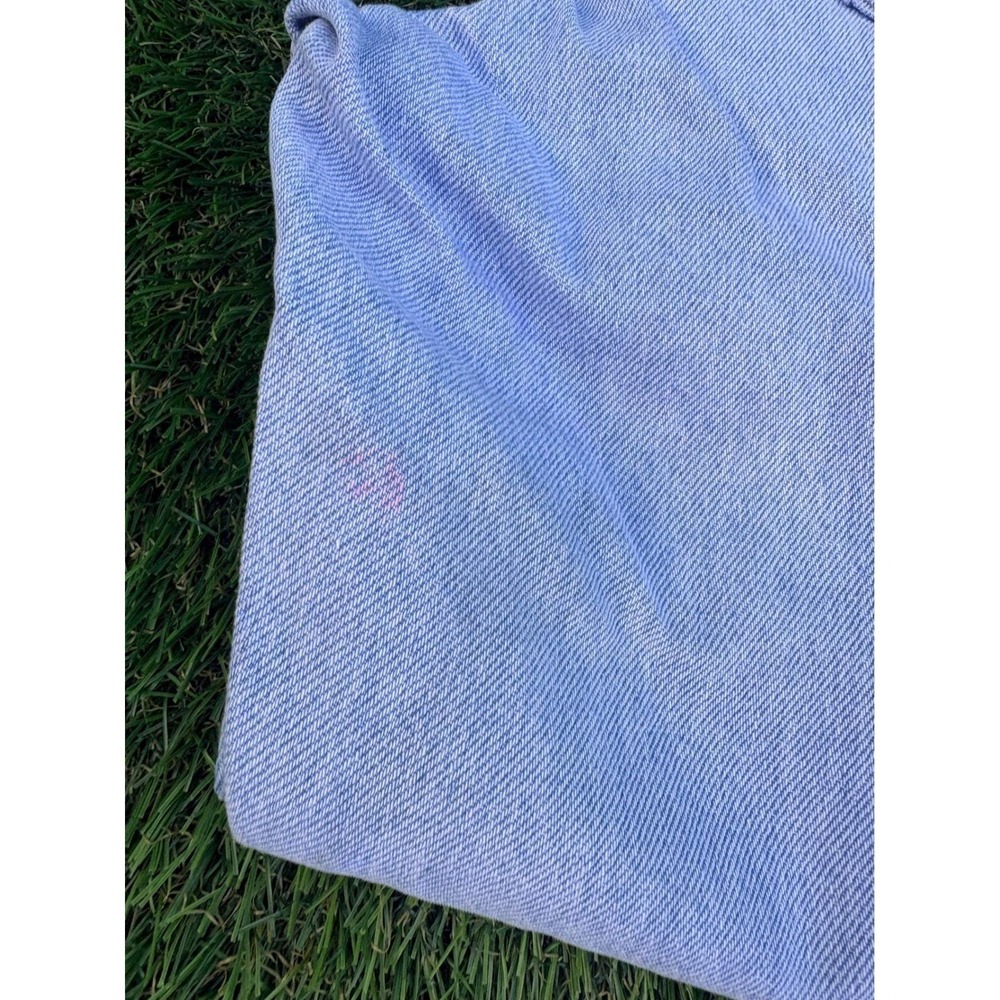 LL Bean Comfort Waist Light Wash‎ Denim Jeans Womens 34x29 Relaxed Straight Leg - Picture 4 of 12